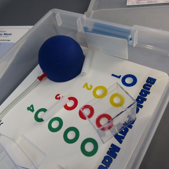 Nasco Bubble Play Math Tray NEW STEM Exploration Educational Classroom Kit - Picture 5 of 8